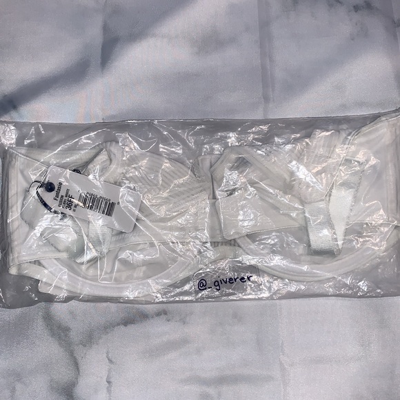 NWT 36FF (US36I) FANTASIE FUSION WHITE BRA - Picture 4 of 8